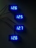 Voltimetro Digital  Azul De Dc 0 A 100